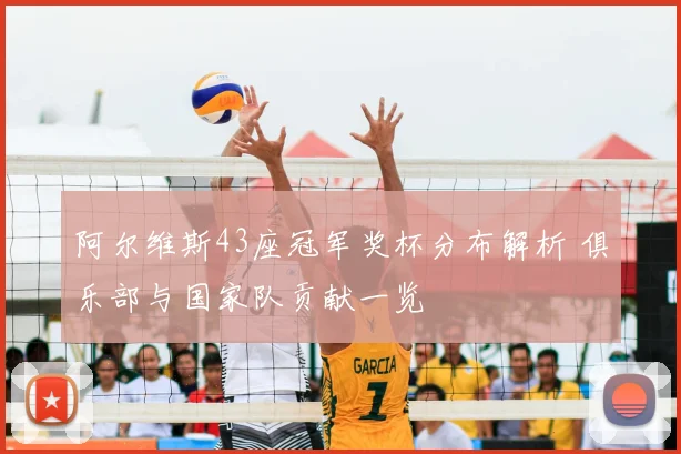 阿尔维斯43座冠军奖杯分布解析 俱乐部与国家队贡献一览